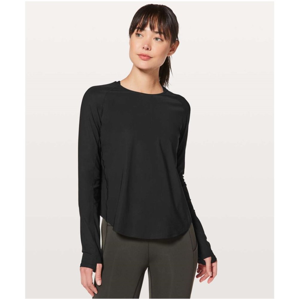 Lululemon Play Off The Pleats Long Sleeve